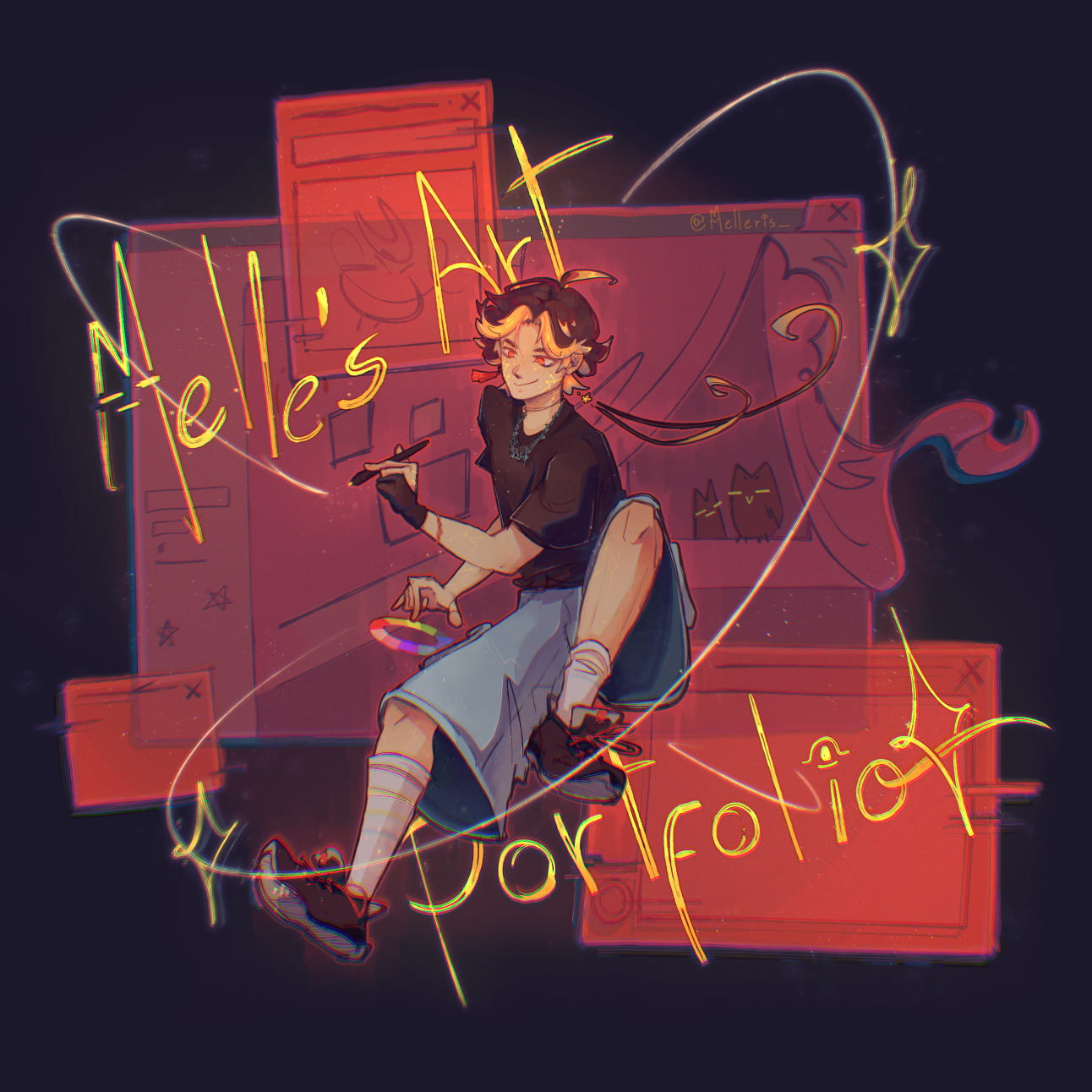 Melle banner